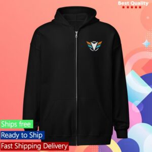 Goodtimeswithscar Merch Store Hotguy Arrow Zip-Up Hoodie