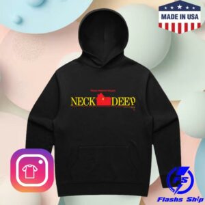 Neck Deep Store Merch Home Alone Hoodie Black