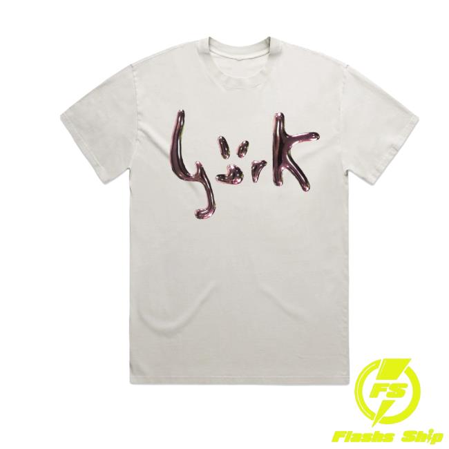 Bjork Shop Merch Björk Bubble Logo T-Shirt Bjork Shop Merch Björk Bubble Logo T-Shirt