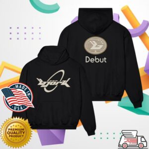 Bjork Merch Store Debut Logo Hoodie