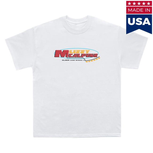 Lizzy Mcalpine Merch Store Older And Wiser Guitar Tee White Lizzy Mcalpine Merch Store Older And Wiser Guitar Tee White