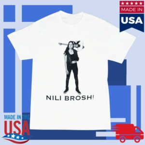 Hello Merch Nili Brosh Exclamation White T-Shirt