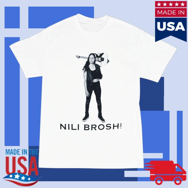 Hello Merch Nili Brosh Exclamation White T-Shirt Hello Merch Nili Brosh Exclamation White T-Shirt