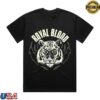 kenny royal blood band store merch royal blood tiger black tee