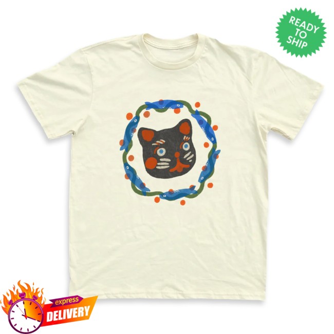 Yarrow Goods Store Merch Good Luck Cat Unisex Tee Yarrow Goods Store Merch Good Luck Cat Unisex Tee