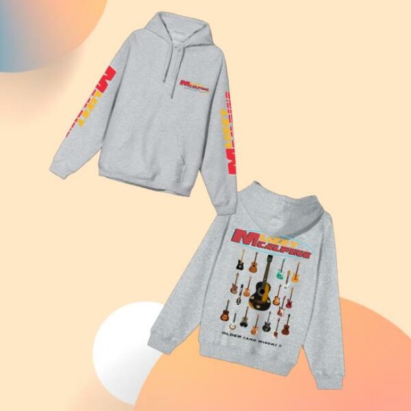Lizzy Mcalpine Shop Merch Older And Wiser Guitar Hoodie Newest