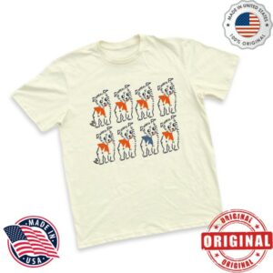 Yarrow Goods Store Merch Festive Dog Unisex Tee