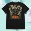 kenny Rays Pizza Merch Store Limited Edition Rest In Pizza Heavyweight T Shirta