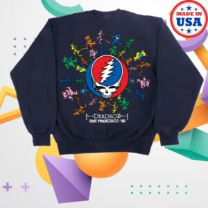 Dead And Company Store Merch Dead And Company San Francisco 2025 Crewneck Sweatshirt