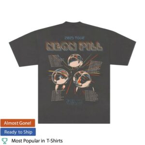 Cage The Elephant Store Merch Marble Fireworks 2025 Tour Tee