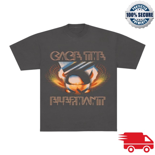 Cage The Elephant Store Merch Marble Fireworks 2025 Tour Tee Cage The Elephant Store Merch Marble Fireworks 2025 Tour Tee