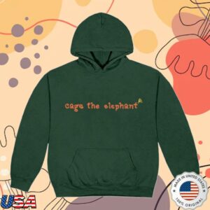 Cage The Elephant Store Merch Neon Pill Tour Hoodie