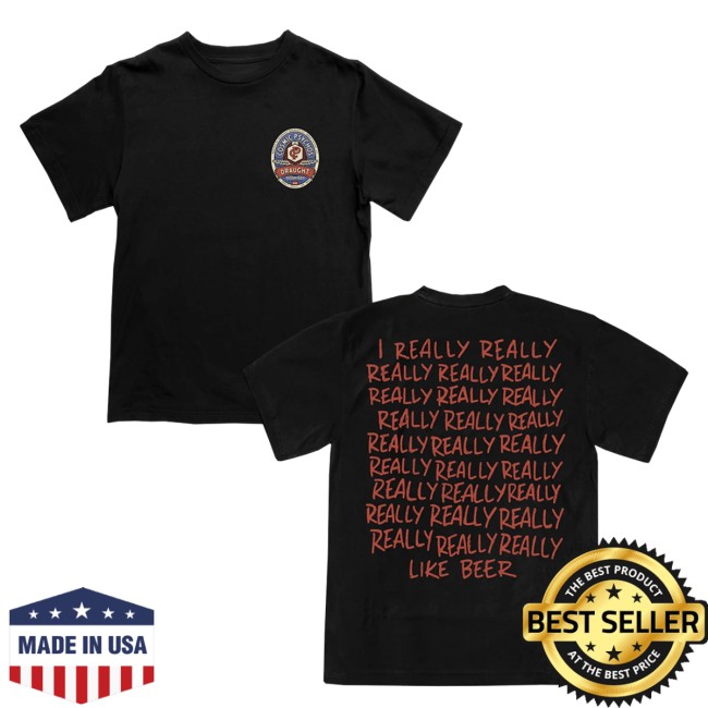 Cosmic Psychos Beer Label Black T-Shirt Cosmic Psychos Beer Label Black T-Shirt