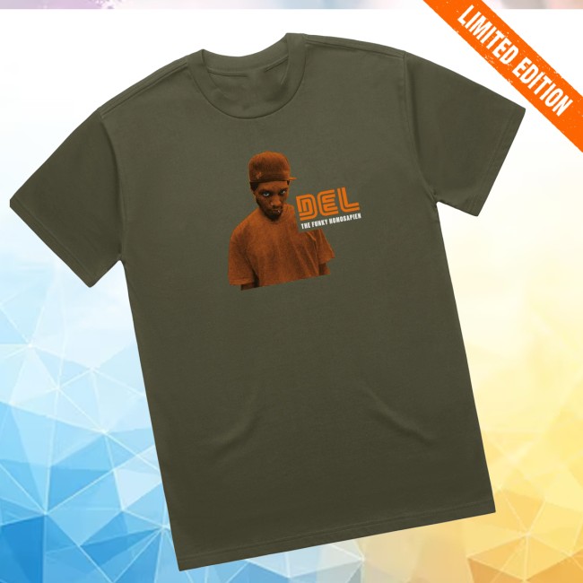 Rhymesayers Store Merch Del Soopa Green Shirt Rhymesayers Store Merch Del Soopa Green Shirt