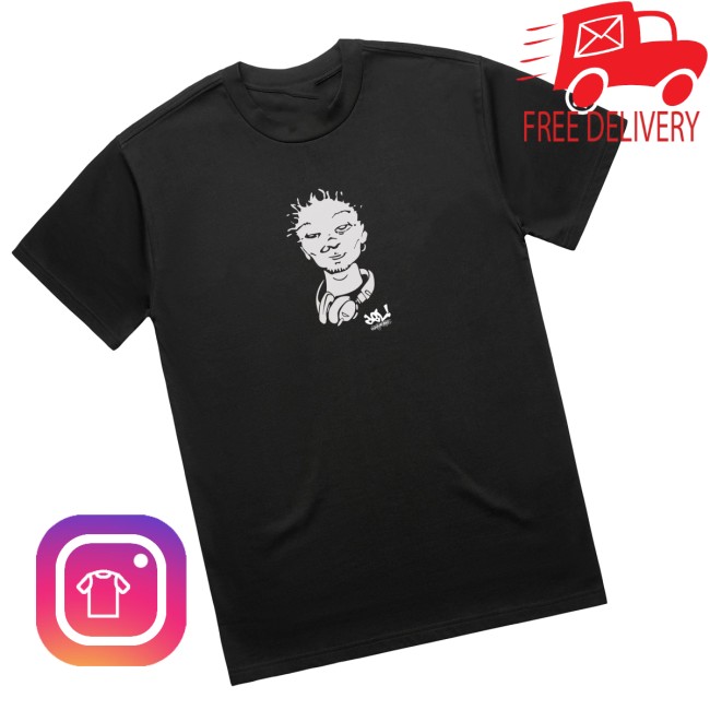 Rhymesayers Store Merch Del Face Black Shirt Rhymesayers Store Merch Del Face Black Shirt