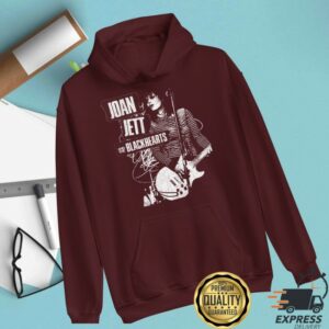 Joan Jett Store Merch Joan Jett Store Scribble Hoodie