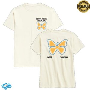 Jonas Brothers Shop Merch Butterfly Tee