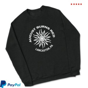 August Burns Red Tour Merch Store Snowflake Crew Neck Sweatshirt