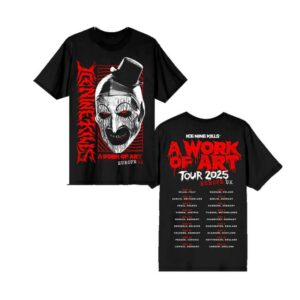 Ice Nine Kills  Merch Store A Work Of Art Itin Tee