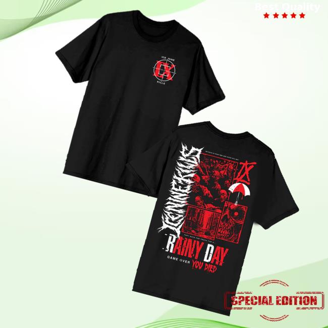 Ice Nine Kills Merch Store Rainy Day Tee Ice Nine Kills Merch Store Rainy Day Tee