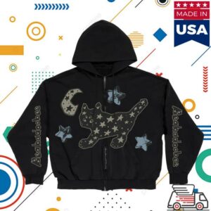 Beabadoobee Merch Store Space Cat Zip Hoodie