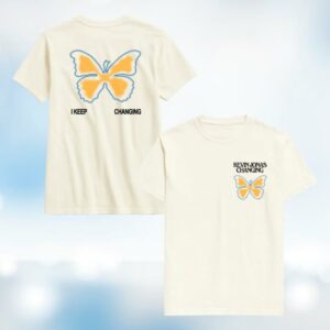 Jonas Brothers Merch Store Butterfly Tee