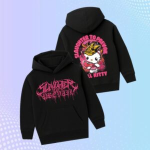 Firstblood Store Merch Slaughter To Prevail Hell Kitty Kids Hoodie