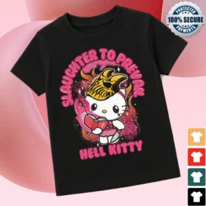 Firstblood Store Merch Slaughter To Prevail Hell Kitty Kids T-Shirt