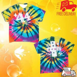 Plus 44 World Merch Store City Of Lights Tie Dye Classic Short Sleeve Tee