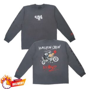 Plus44 World Merch Store Vegas Moto Ride Classic Long Sleeve Tee