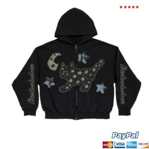 Beabadoobee Shop Merch Space Cat Zip Hoodie