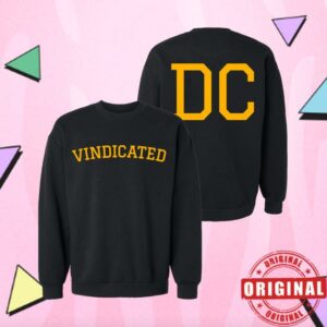 Dashboard Confessional Store Merch Vindicated Varsity Crewneck
