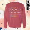 kenny coldplay store merch coldplay holiday crewneck