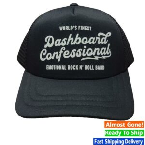 Dashboard Confessional Store Merch World’s Finest Hat