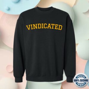 Dashboard Confessional Store Merch Vindicated Varsity Crewneck