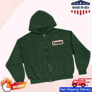 Finneas Official Store Merch Fcol Green Hoodie