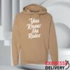 kenny Sterling Spencer Store Merch Da Rulez Hoodie Sandstone