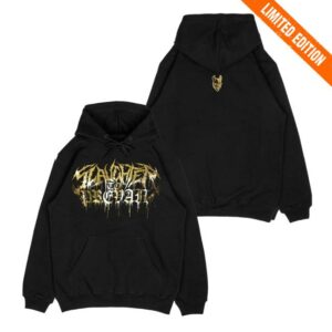 First Blood Merch Store Slaughter To Prevail Gold Glow Hoodie