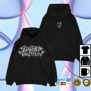 First Blood Merch Store Slaughter To Prevail Silver Glow Hoodie