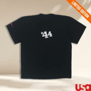 Plus44 Merch Store Steadman Stars Classic Short Sleeve Tee Black