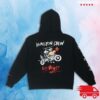 kenny Plus44 Merch Store Vegas Moto Ride Zip Up Hoodie Blacka