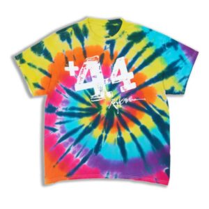Plus44 Merch Store City Of Lights Tie Dye Classic Short Sleeve Tee Lava Lamp