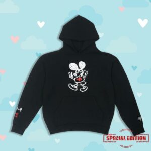 Plus44 Merch Store Lucky Mouse Pullover Hoodie Black