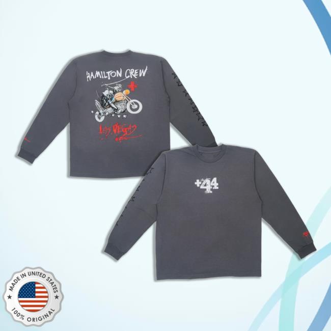 Plus44 Merch Store Vegas Moto Ride Classic Long Sleeve Tee Slate Grey Plus44 Merch Store Vegas Moto Ride Classic Long Sleeve Tee Slate Grey