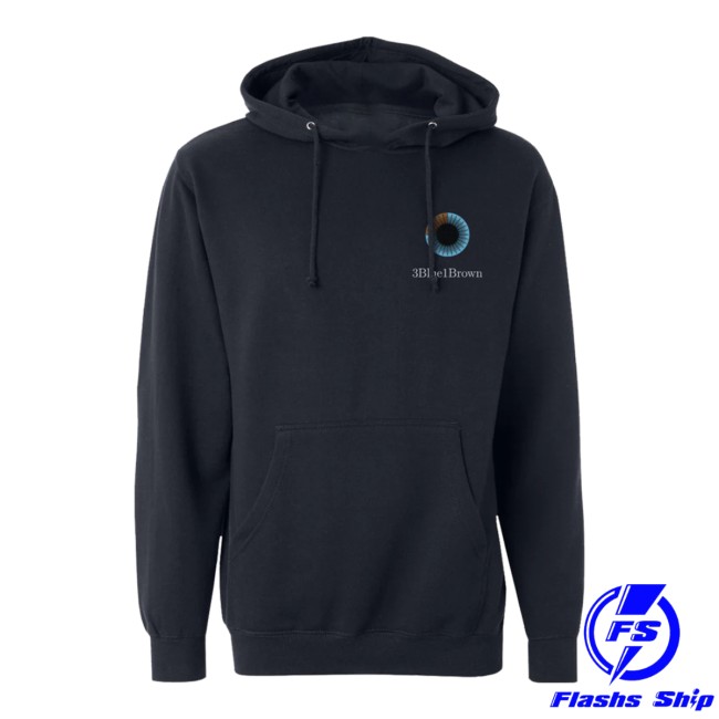Dftba Store Merch 3Blue1brown Logo Hoodie Dftba Store Merch 3Blue1brown Logo Hoodie