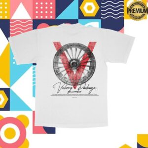 Themarathonclothing Store Merch Marathon V For Victory Package White T-Shirt
