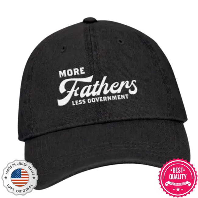 Realfaith Store Merch More Fathers, Less Government Dad Hat Realfaith Store Merch More Fathers, Less Government Dad Hat
