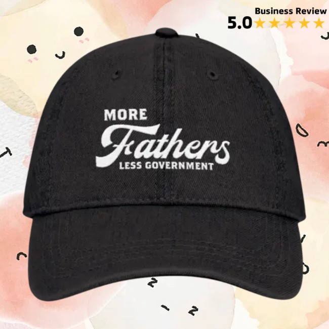 Realfaith Store Merch More Fathers, Less Government Dad Hat Realfaith Store Merch More Fathers, Less Government Dad Hat