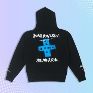 Plus44 Store Merch Lucky Mouse Pullover Black Hoodie