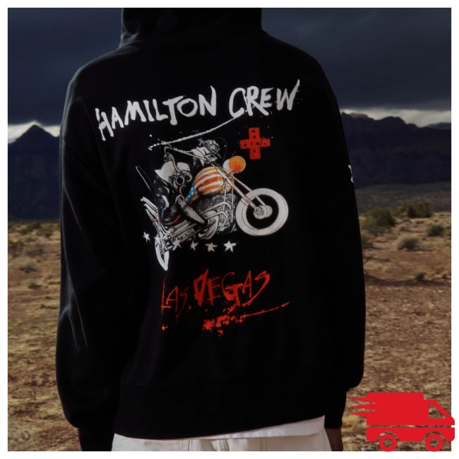 Plus44 Store Merch Lucky Mouse Pullover Black Hoodie Plus44 Store Merch Lucky Mouse Pullover Black Hoodie